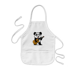 GitarrPanda Barnförkläde