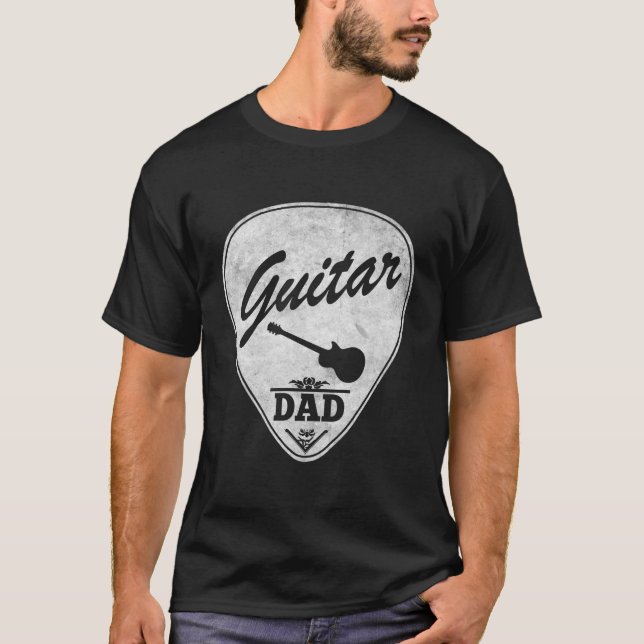 Gitarrpappa Tee Shirt (Framsida)