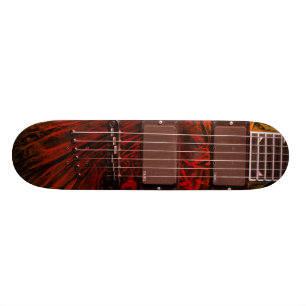 GitarrSkateBoard Skateboard Bräda 20,5 Cm