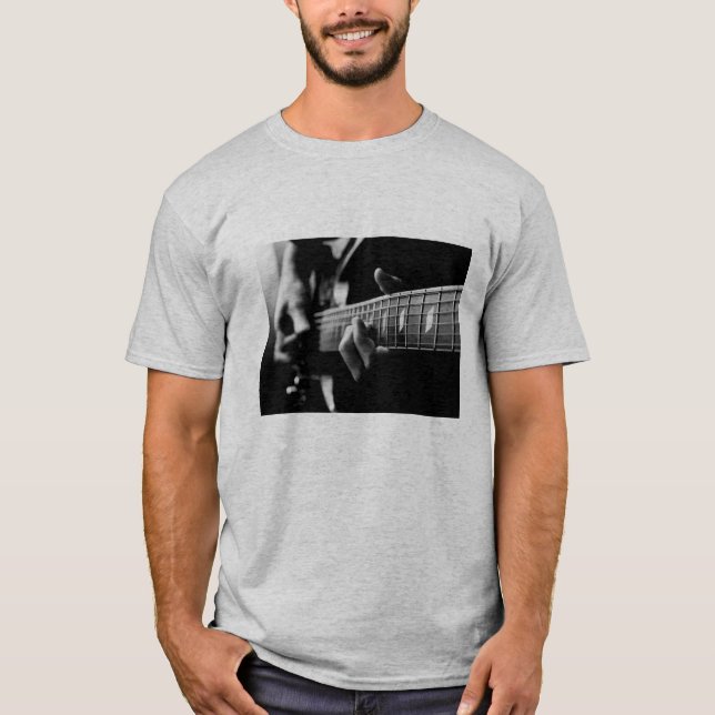 Gitarrskjorta T-shirt (Framsida)