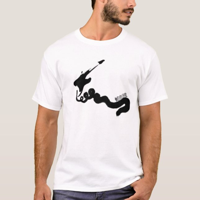 GitarrSnake. Tee Shirt (Framsida)
