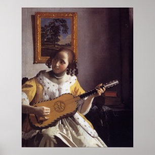 Gitarrspelare Poster