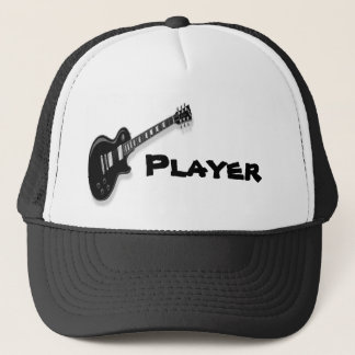 Gitarrspelarelock Truckerkeps