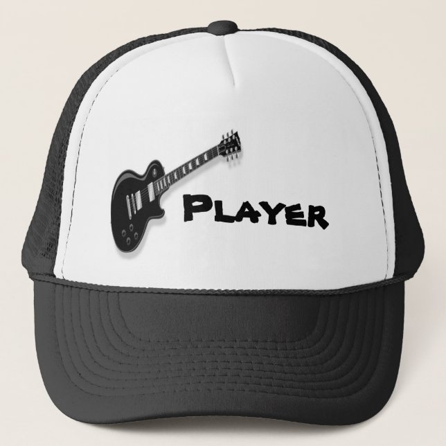 Gitarrspelarelock Truckerkeps (Framsida)