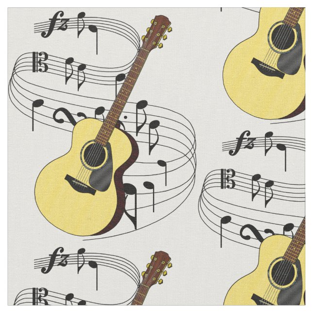 Gitarrtyg Tyg (Närbild)