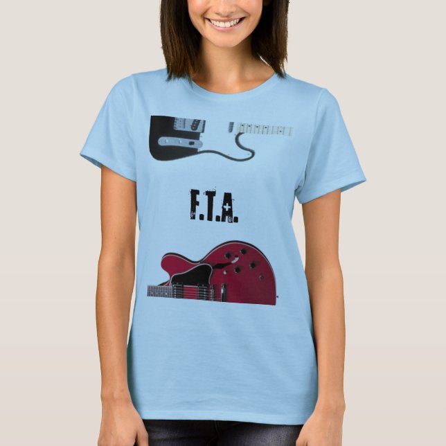 gitarrutslagsplats tee (Framsida)