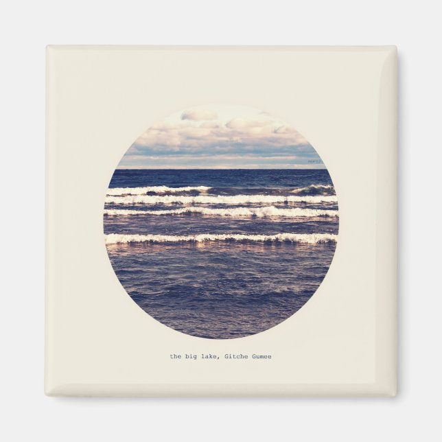 Gitche Gumee Magnet (Framsidan)