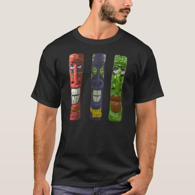 Gitchee Goomee Totems Shirt T-shirt (Framsida)
