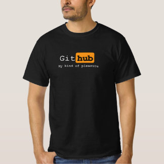 GitHUB, svart T Shirt