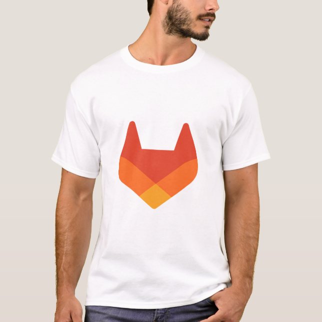 GitLab Developer - DevOps & CI/CD Platform T Shirt (Framsida)