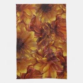 Gits Crazy Dahlia Tea Towel Kökshandduk