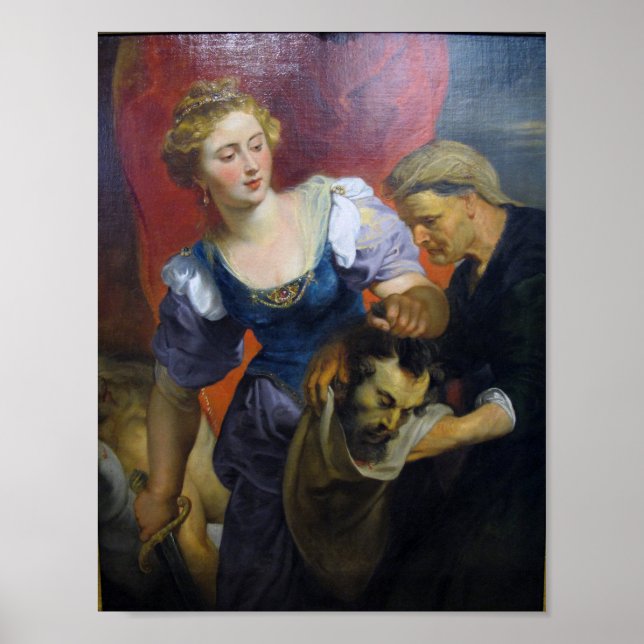 Giuditta e Oloferne Poster (Framsidan)