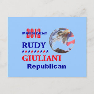 GIULIANI 2012-vykort Vykort