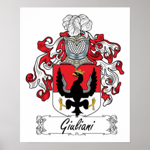 Giuliani familjvapensköld poster