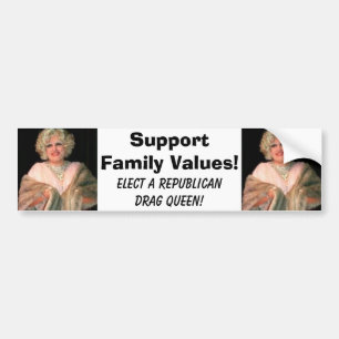 giulianidrag giulianidrag, SupportFamily värderar Bildekal