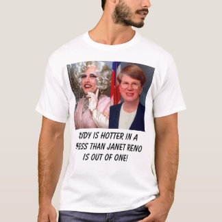 giulianien reno, Rudy är varmmare i en klänning T Shirt