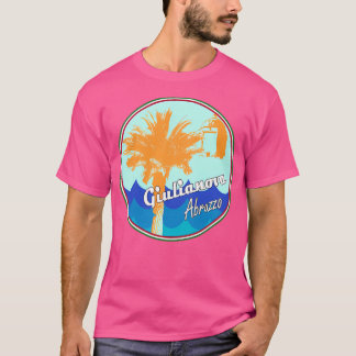 Giulianova Abruzzerna-Italien med Vinkara T Shirt