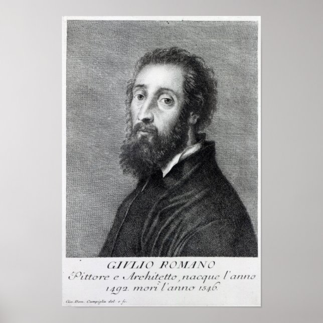Giulio Romano Poster (Framsidan)