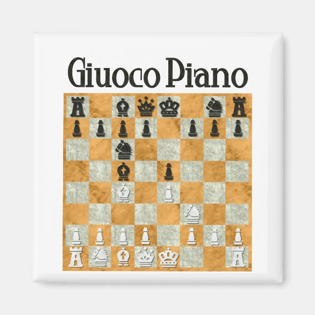 Giuoco Piano Magnet (Framsidan)