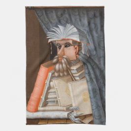 Giuseppe Arcimboldo - bibliotekarien Kökshandduk