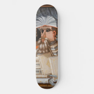 Giuseppe Arcimboldo - bibliotekarien Mini Skateboard Bräda 18,5 Cm