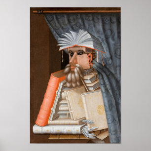 Giuseppe Arcimboldo - Bibliotekarien Poster
