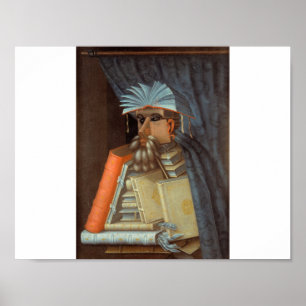 Giuseppe Arcimboldo - bibliotekarien Poster