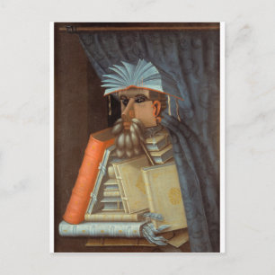 Giuseppe Arcimboldo - bibliotekarien Vykort