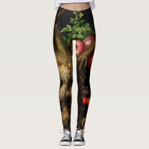 Giuseppe Arcimboldo - fyra säsong i ett huvud Leggings