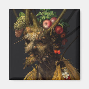 Giuseppe Arcimboldo - fyra säsong i ett huvud Magnet