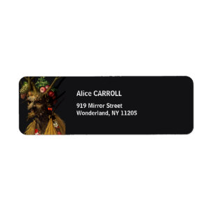 Giuseppe Arcimboldo - fyra säsong i ett huvud Returadress Etikett