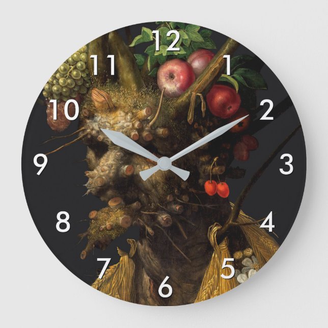 Giuseppe Arcimboldo - fyra säsong i ett huvud Stor Klocka (Framsida)