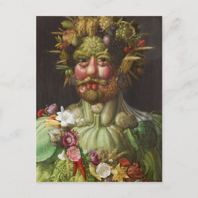 Giuseppe Arcimboldo - Rudolf Vykort (Framsida)