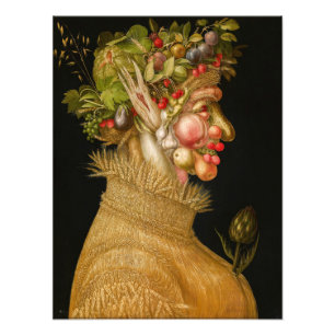 Giuseppe Arcimboldo - Sommaren Fototryck
