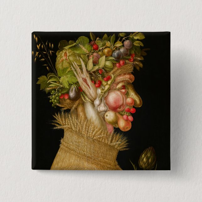 Giuseppe Arcimboldo - Sommaren Knapp (Framsida)