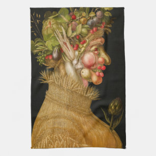 Giuseppe Arcimboldo - Sommaren Kökshandduk