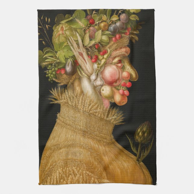 Giuseppe Arcimboldo - Sommaren Kökshandduk (Vertikal)