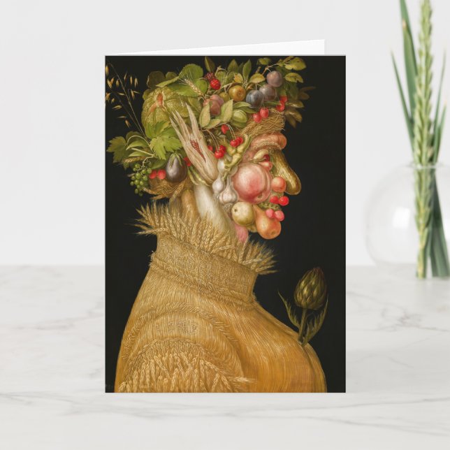 Giuseppe Arcimboldo - Sommaren Kort (Framsida)