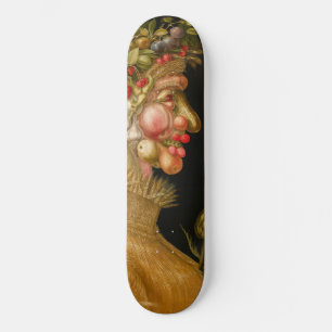 Giuseppe Arcimboldo - Sommaren Mini Skateboard Bräda 18,5 Cm
