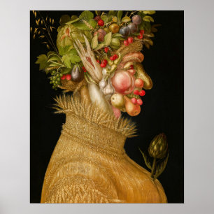 Giuseppe Arcimboldo - Sommaren Poster