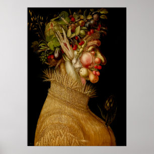 Giuseppe Arcimboldo - Sommaren Poster