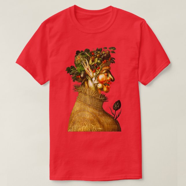 Giuseppe Arcimboldo Summer T Shirt (Design framsida)
