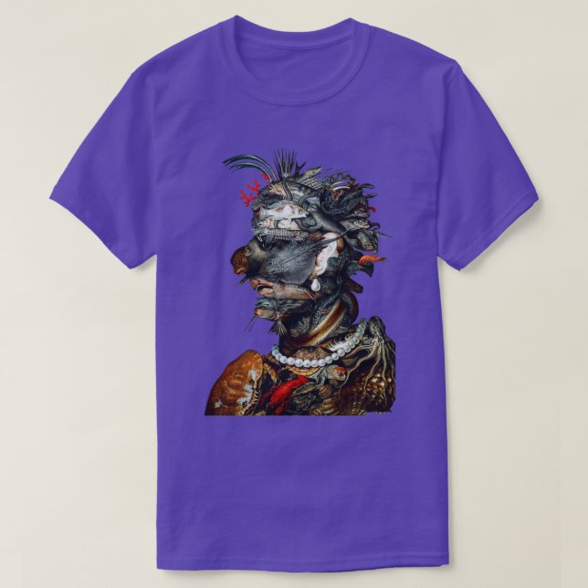 Giuseppe Arcimboldo Vatten T Shirt (Design framsida)