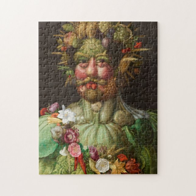 GIUSEPPE ARCIMBOLDO - Vertumnus 1590 Pussel (Vertikal)