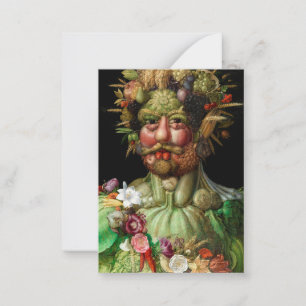Giuseppe Arcimboldo - Vertumnus Anteckningskort