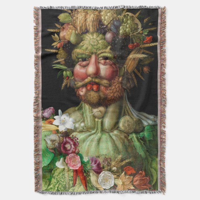 Giuseppe Arcimboldo - Vertumnus Filt (Framsidan Vertikal)