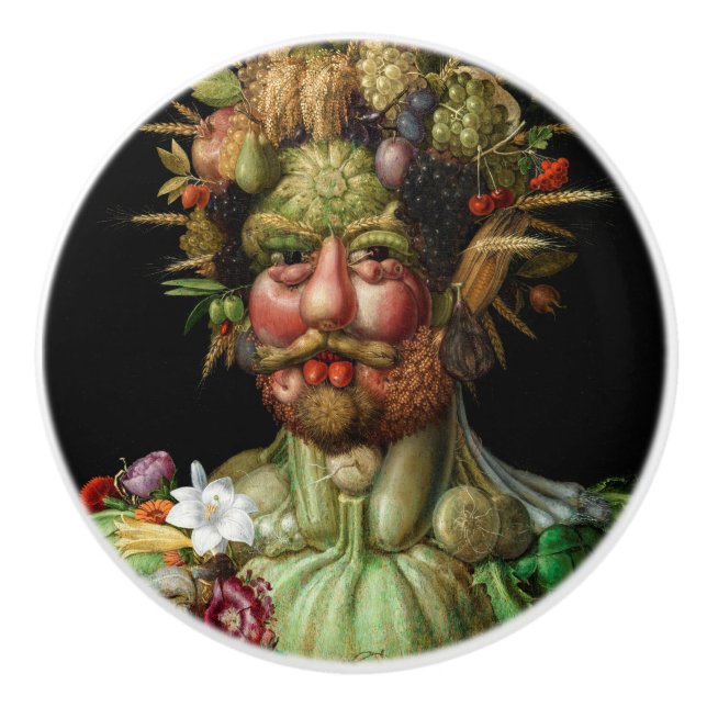 Giuseppe Arcimboldo - Vertumnus Knopp (Framsidan)