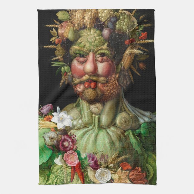Giuseppe Arcimboldo - Vertumnus Kökshandduk (Vertikal)