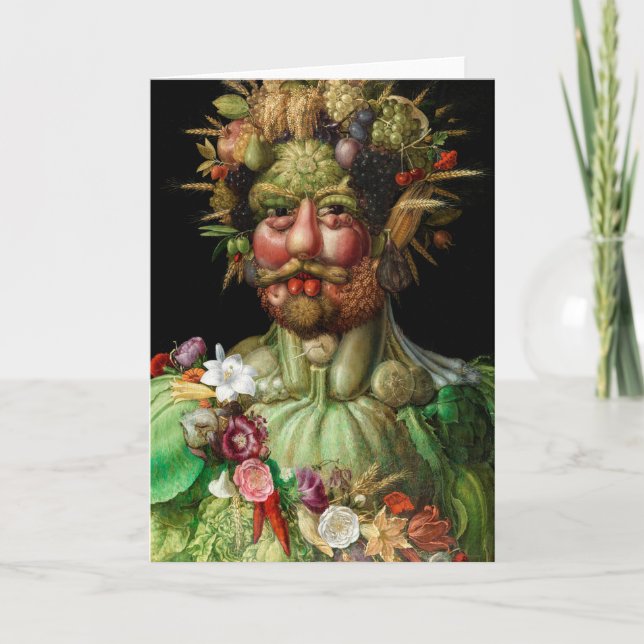 Giuseppe Arcimboldo - Vertumnus Kort (Framsida)