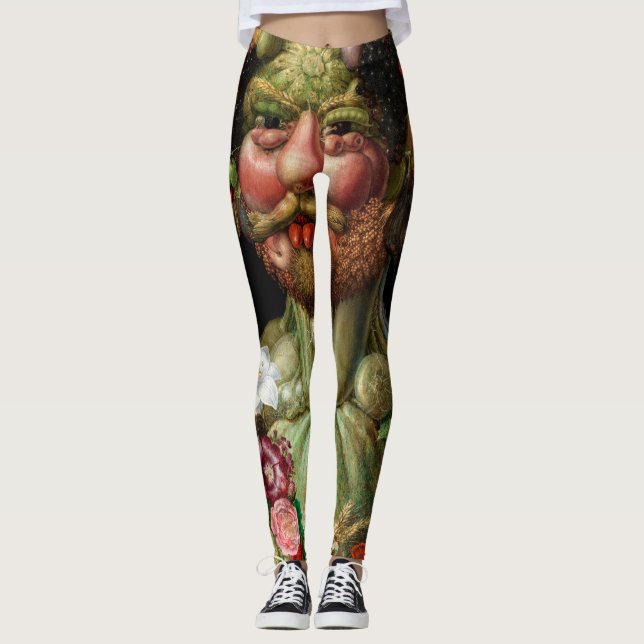 Giuseppe Arcimboldo - Vertumnus Leggings (Framsida)